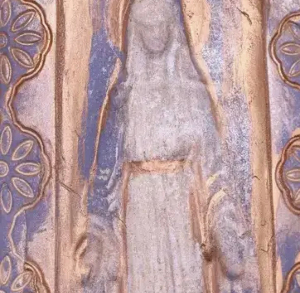 Mother Mary, Handmade Clay Art