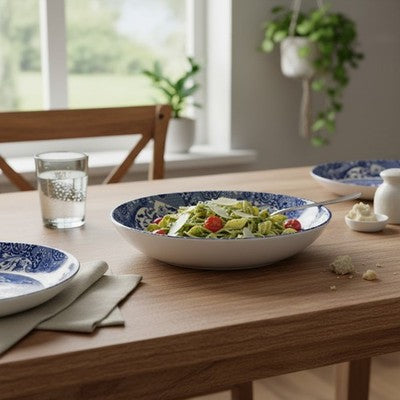 Pasta Bowls- Blue Italian by Spode (set of 4)