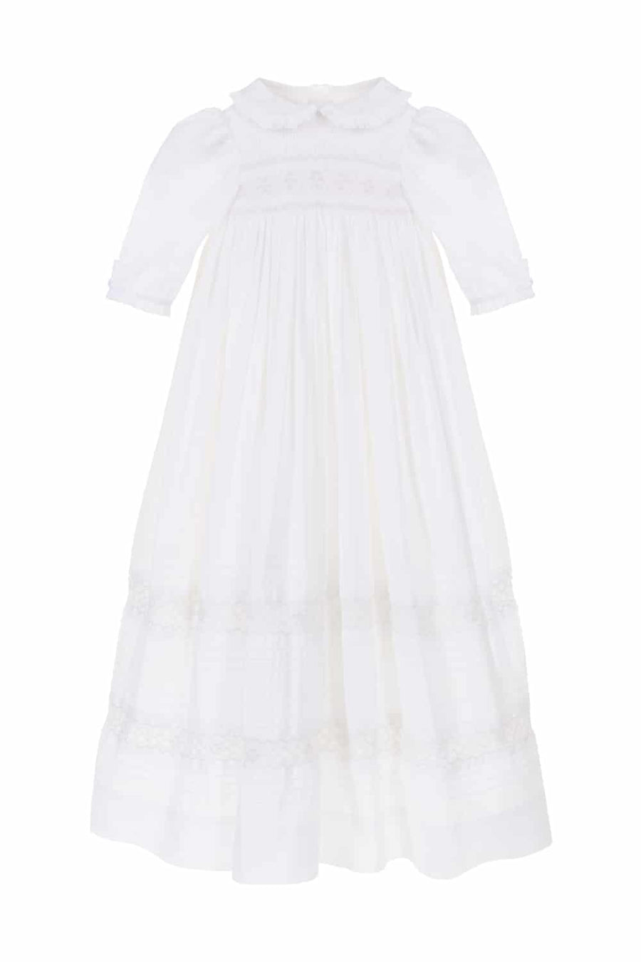 Christina Smocked Christening Gown / Ceremony Gown