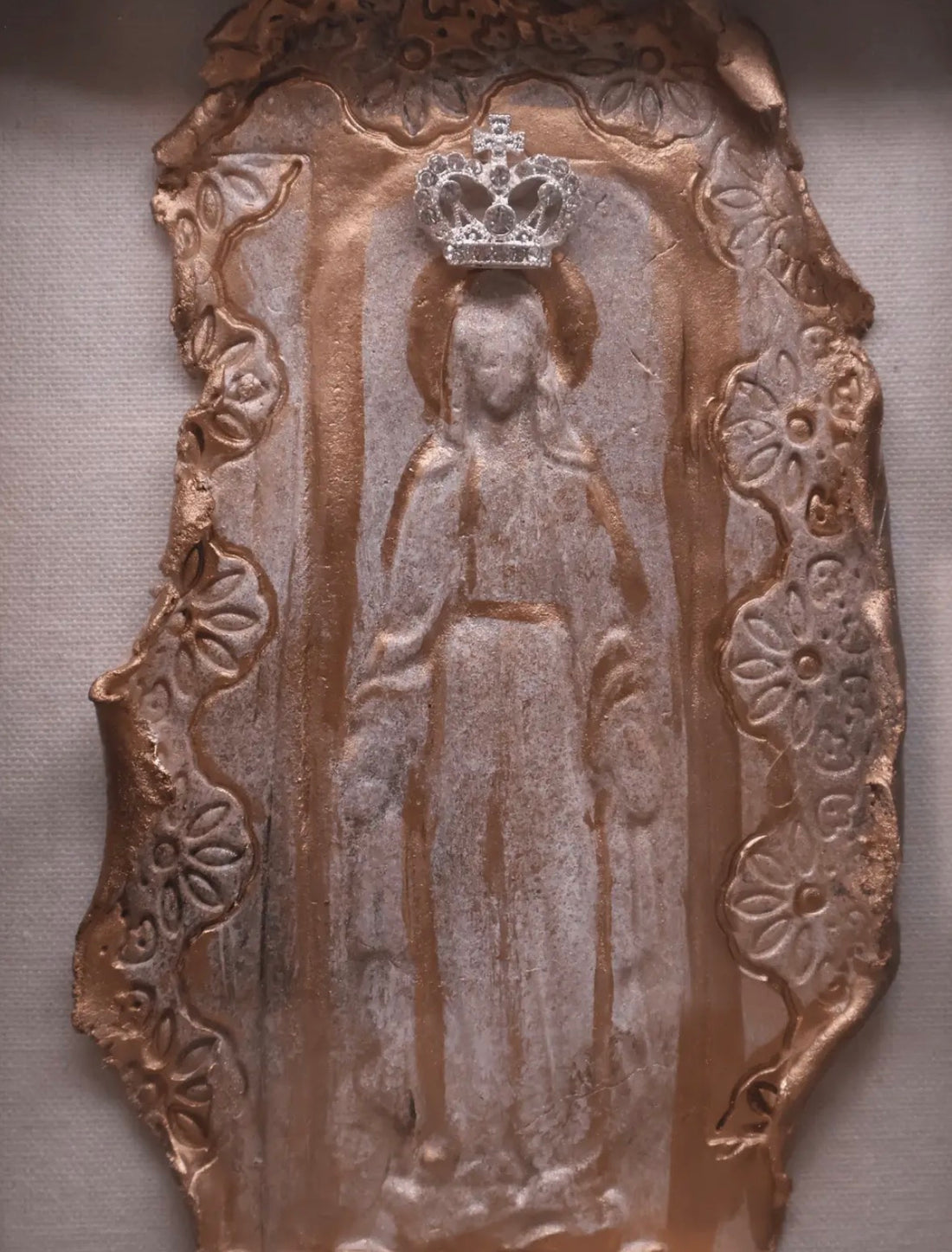 Mother Mary, Handmade Clay Art