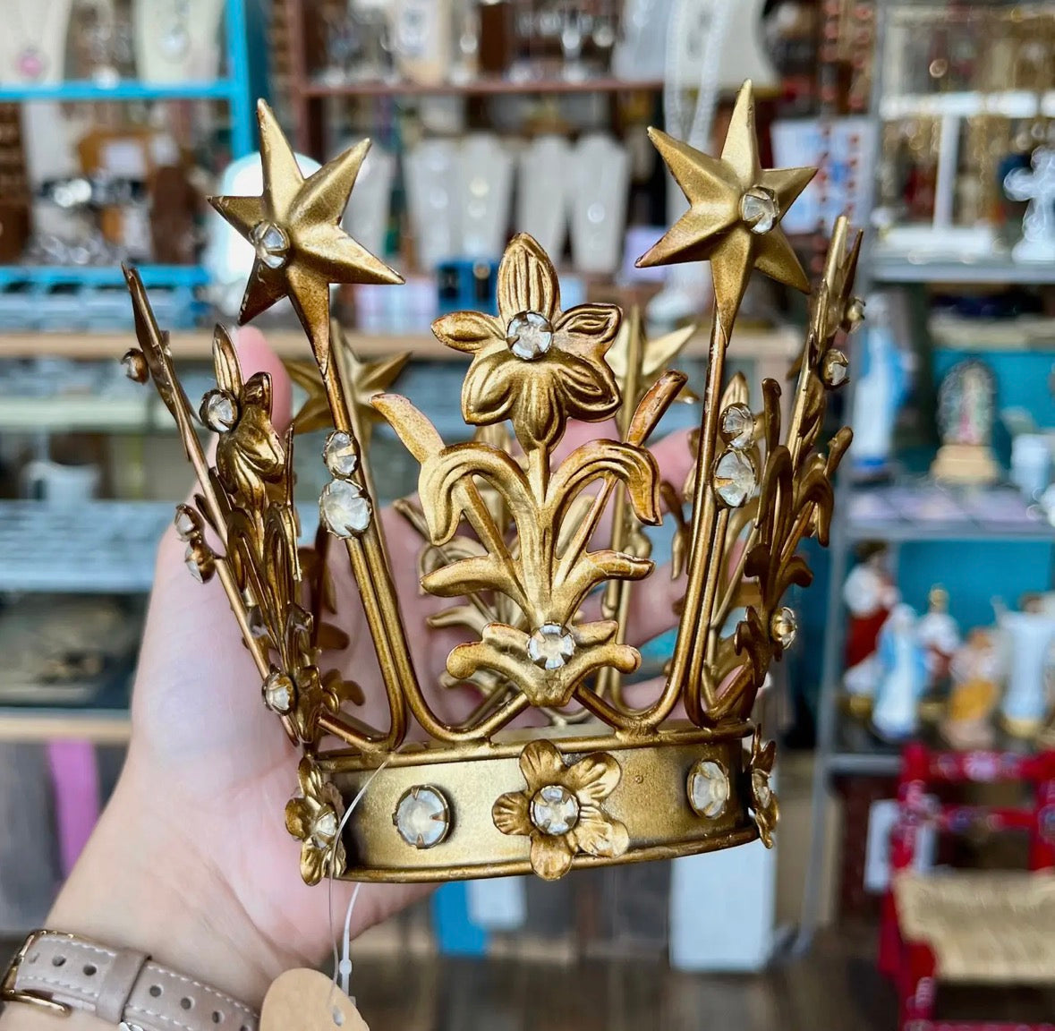 Madonna Crown with Stars