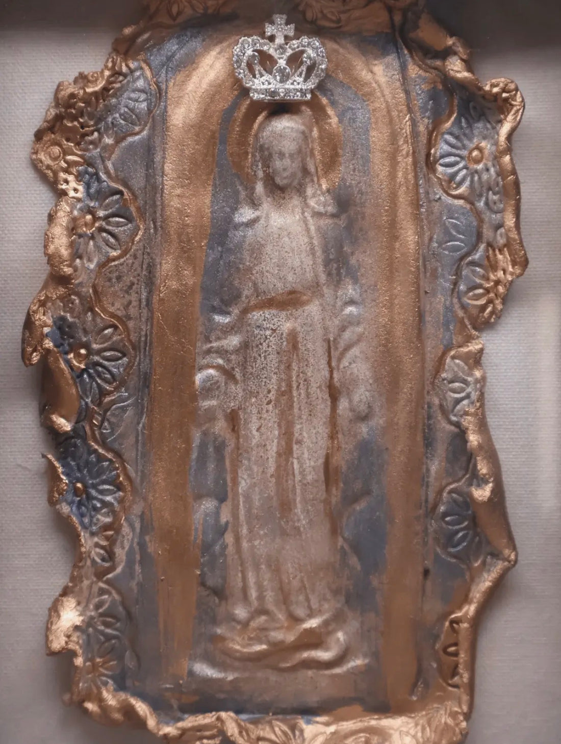 Mother Mary, Handmade Clay Art