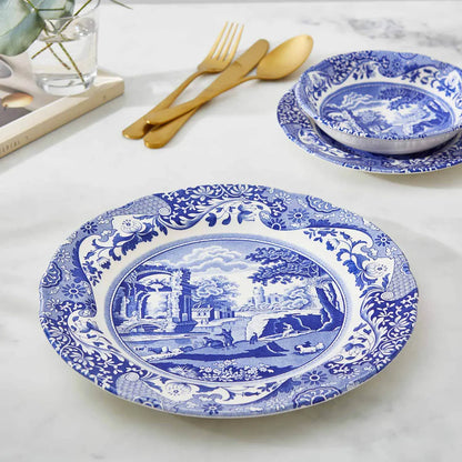 Spode Italian Blue Dinner Plate  - set of 4