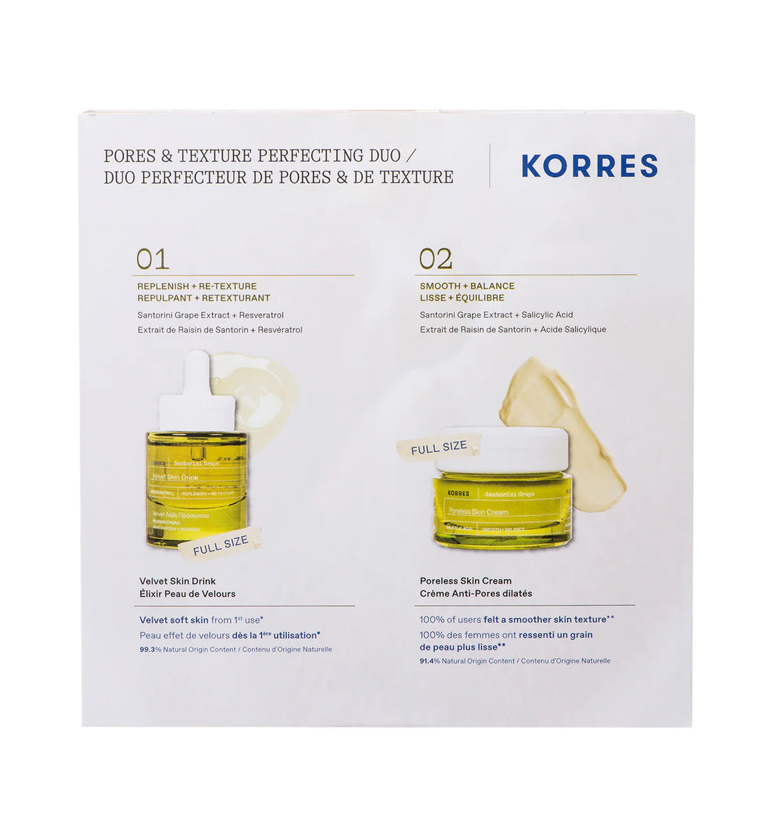 Santorini Grape Pores &amp; Texture Perfecting Duo ($94 Value)