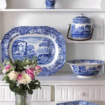 Spode Blue Italian Medium Oval Platter