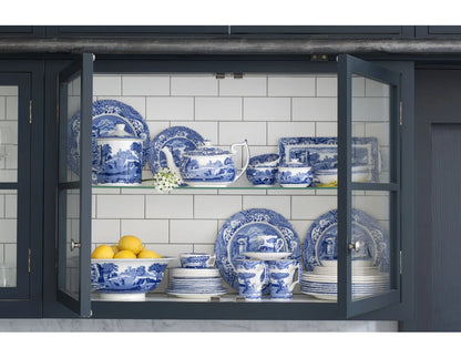 Spode Blue Italian Square Dish - 10 inch